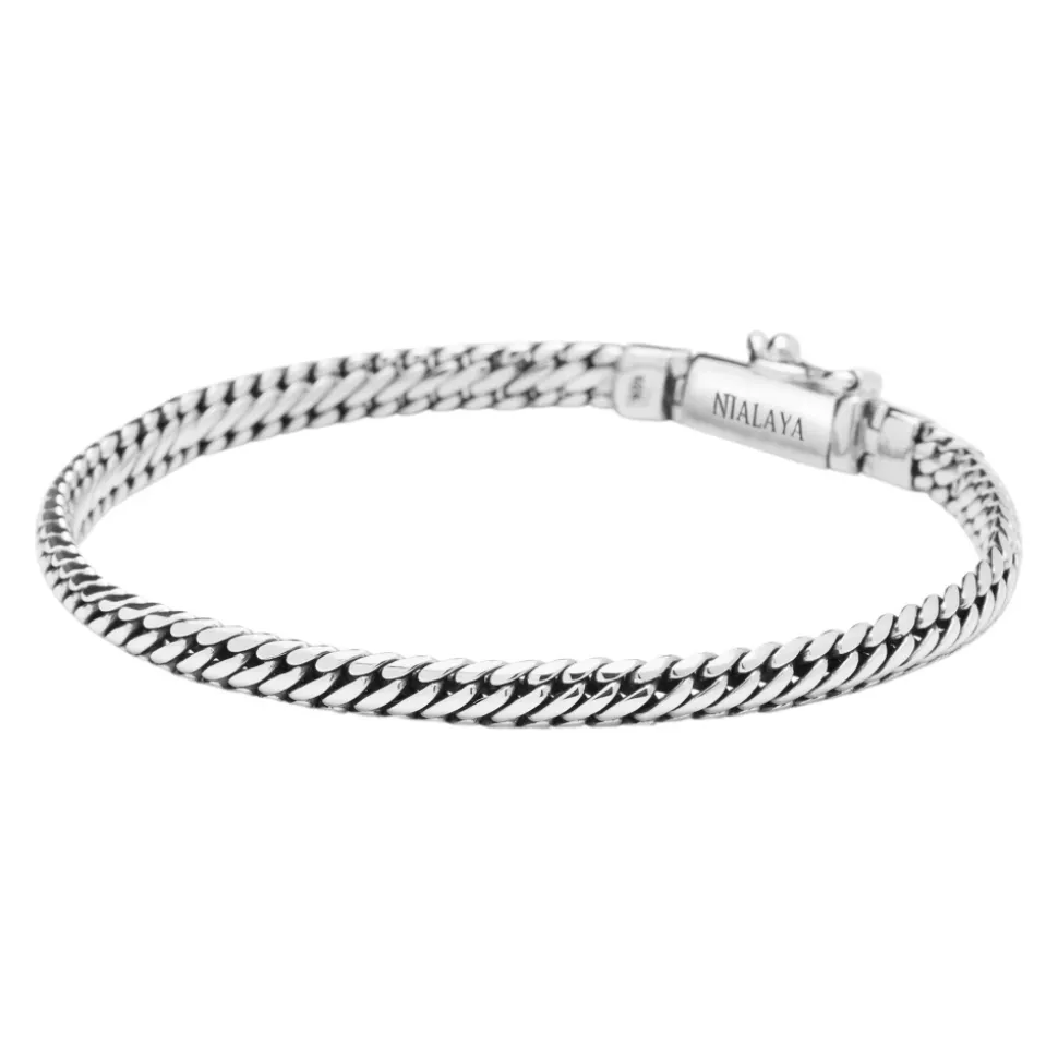 Sterling Silber Kettenarmband