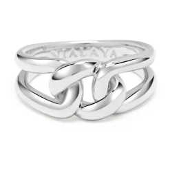 Sterling Silber Knotenring