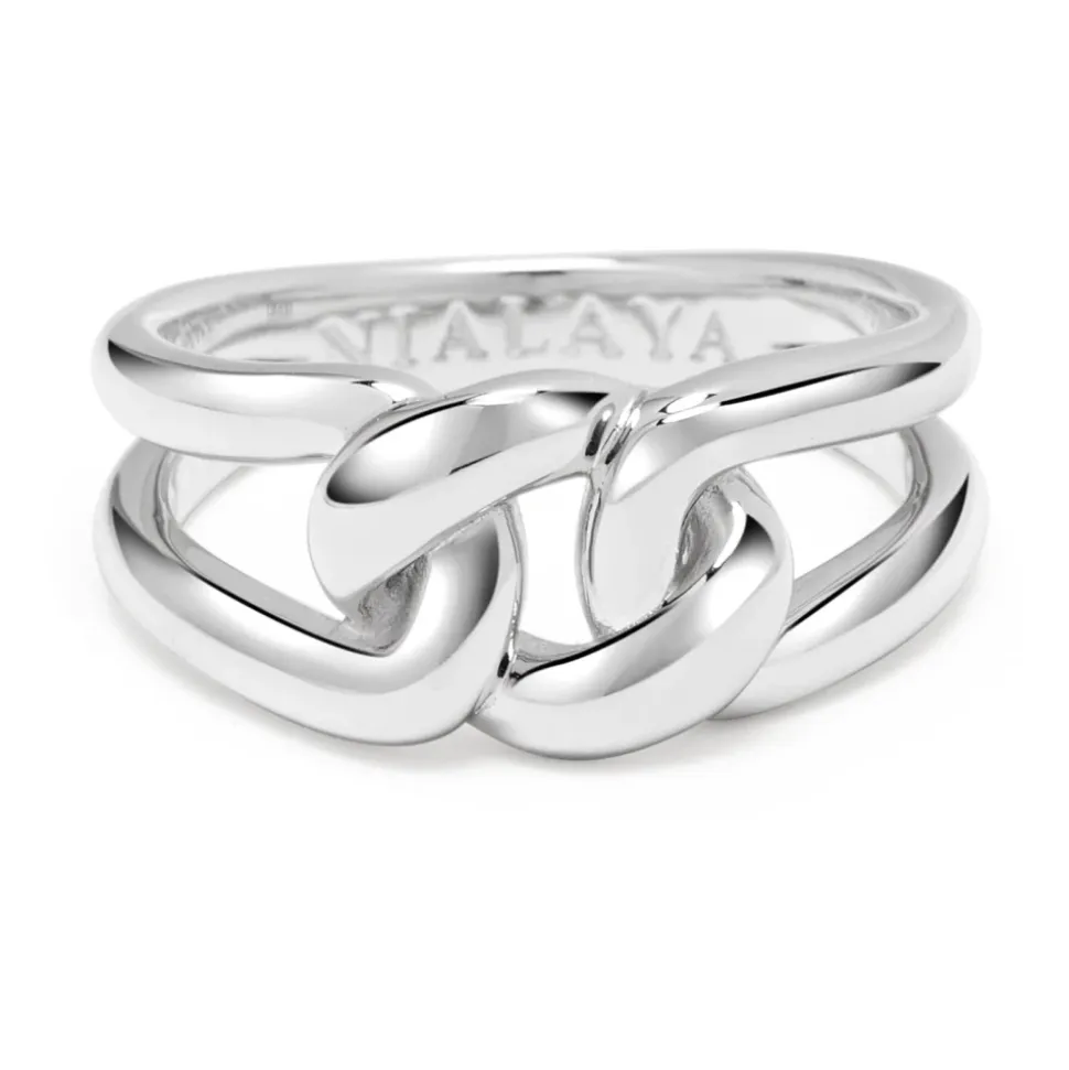 Sterling Silber Knotenring