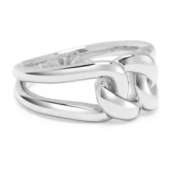 Sterling Silber Knotenring
