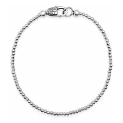 Sterling Silber Perlenarmband