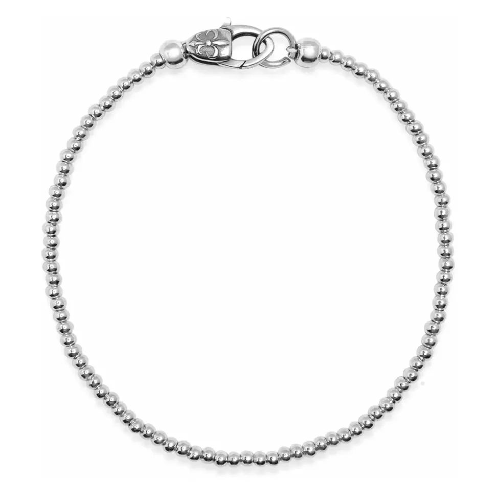 Sterling Silber Perlenarmband