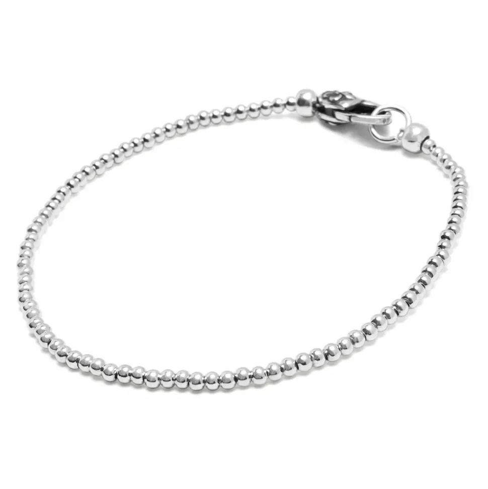 Sterling Silber Perlenarmband