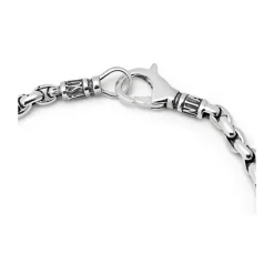 Sterling Silber Runde Gliederkette Armband