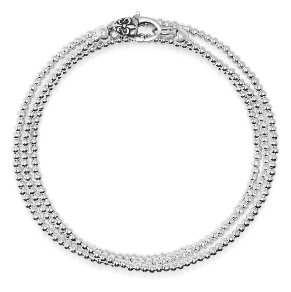 Sterling Silber Wickelarmband