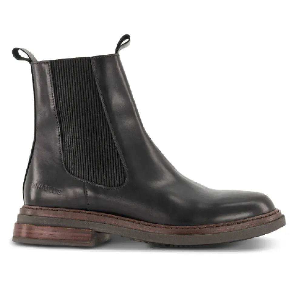 Stiefel mit Elastikeinsatz