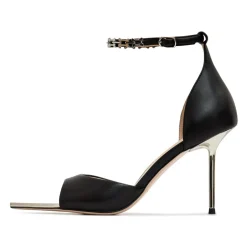 Stiletto High Heel Sandalen Malena - Schwarz