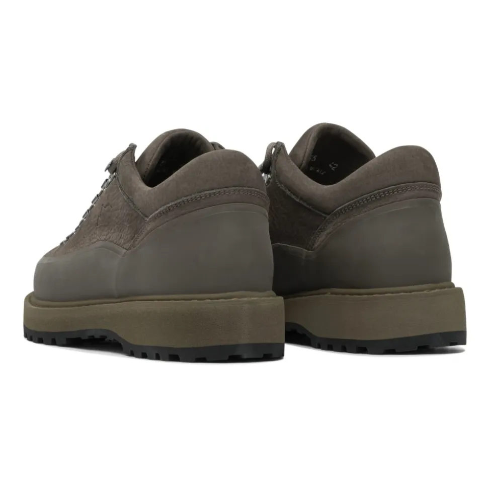 Stilvolle Graue Leder Stiefeletten