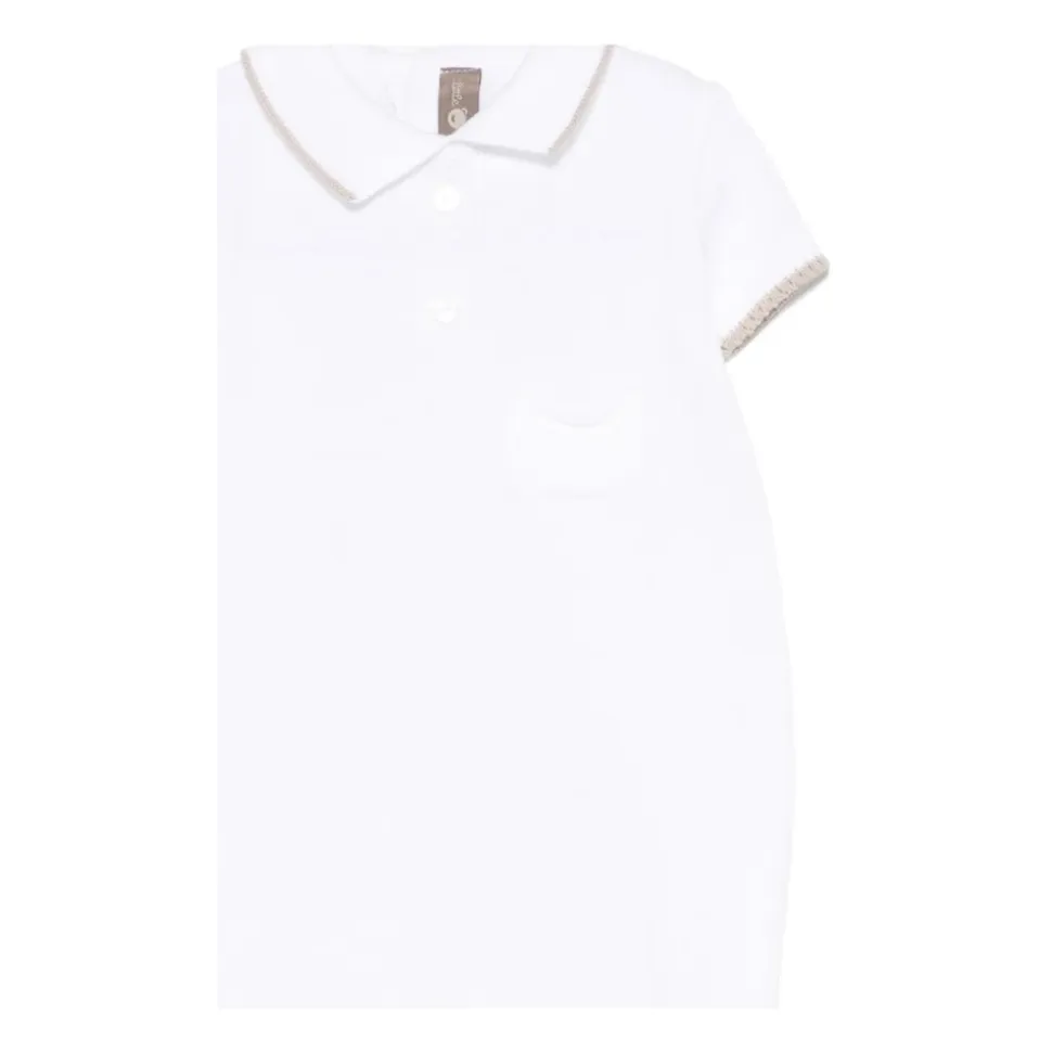 Stilvolles Bianco Corda Kleid