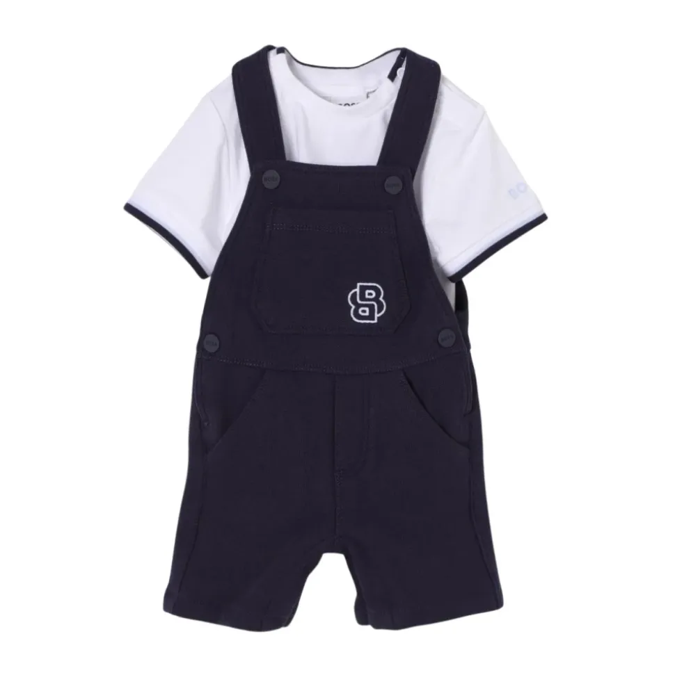 Stilvolles Navy Romper-Set