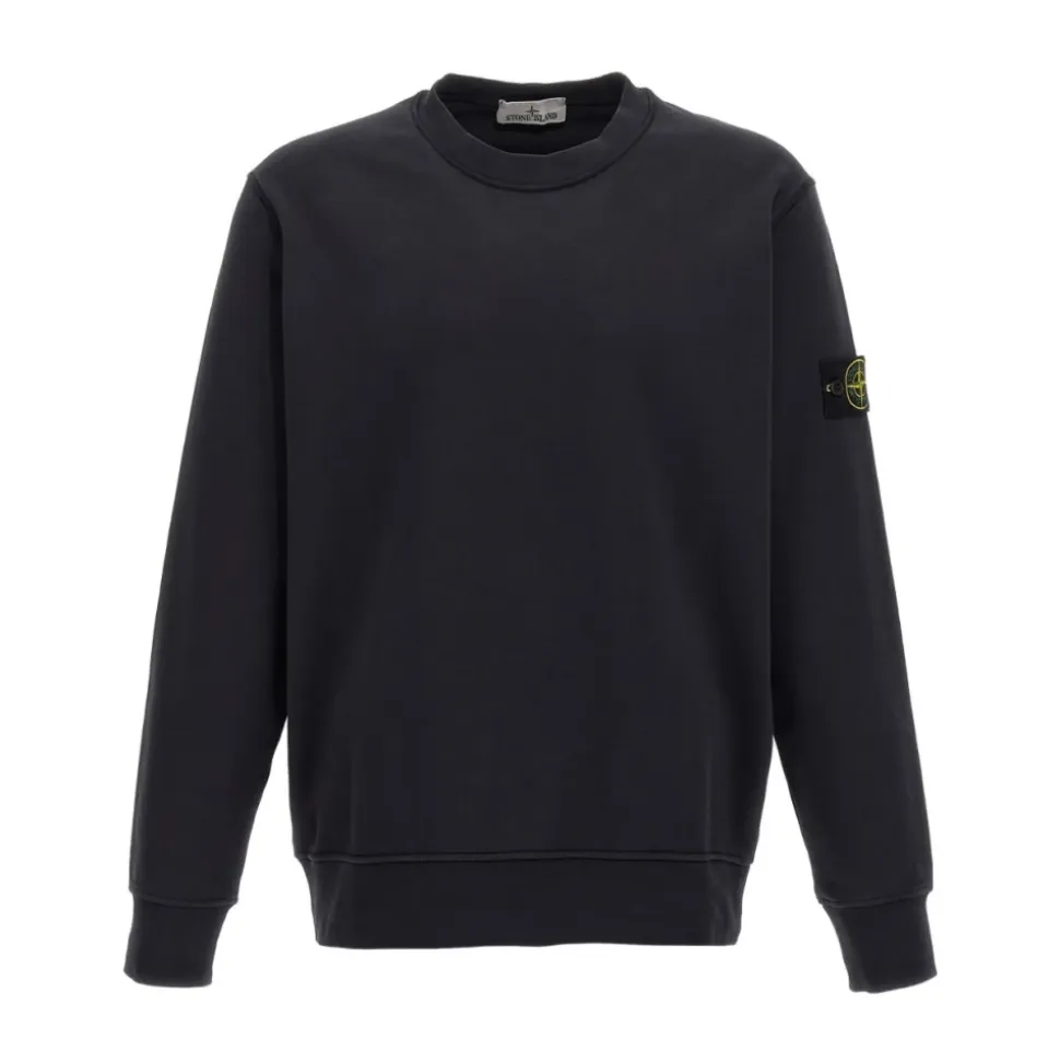 Stone Island Sweaters Schwarz