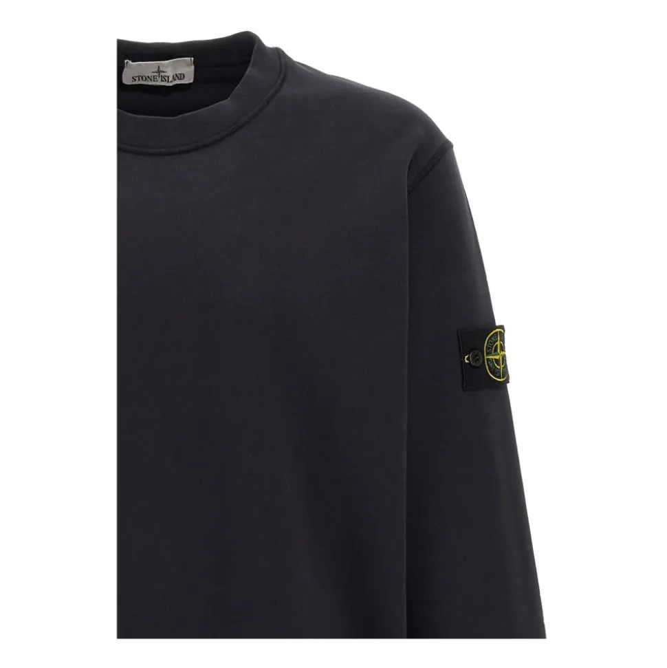 Stone Island Sweaters Schwarz
