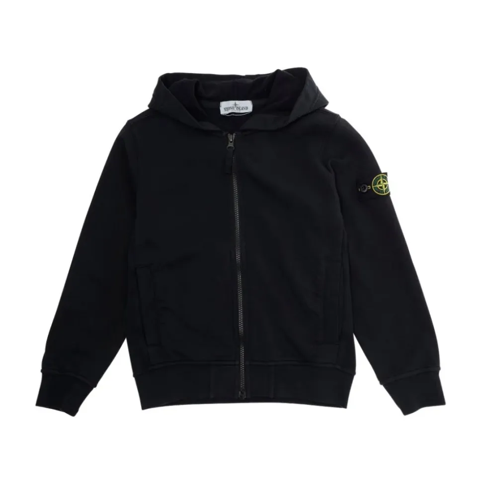 Stone Island Sweaters Schwarz