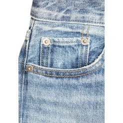 Straight-leg jeans