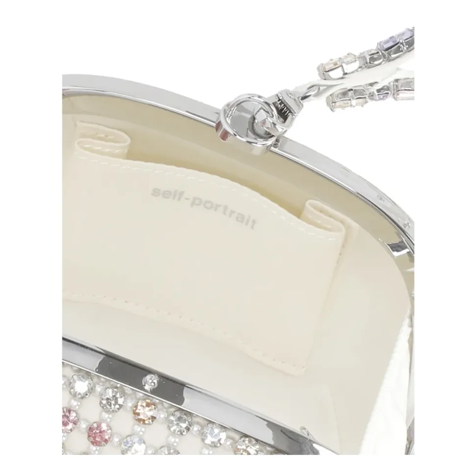 Strass Clutch Tasche mit Kettenriemen