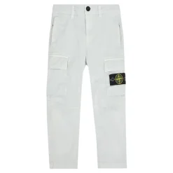 Stretch Cotton Cargo Trousers
