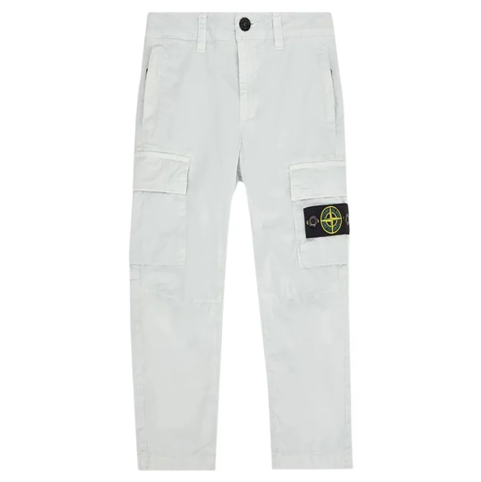 Stretch Cotton Cargo Trousers
