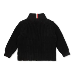 Strickjacke mit gesteppter Vorderseite