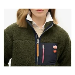 Strickjacke mit Reißverschluss und Vordertaschen