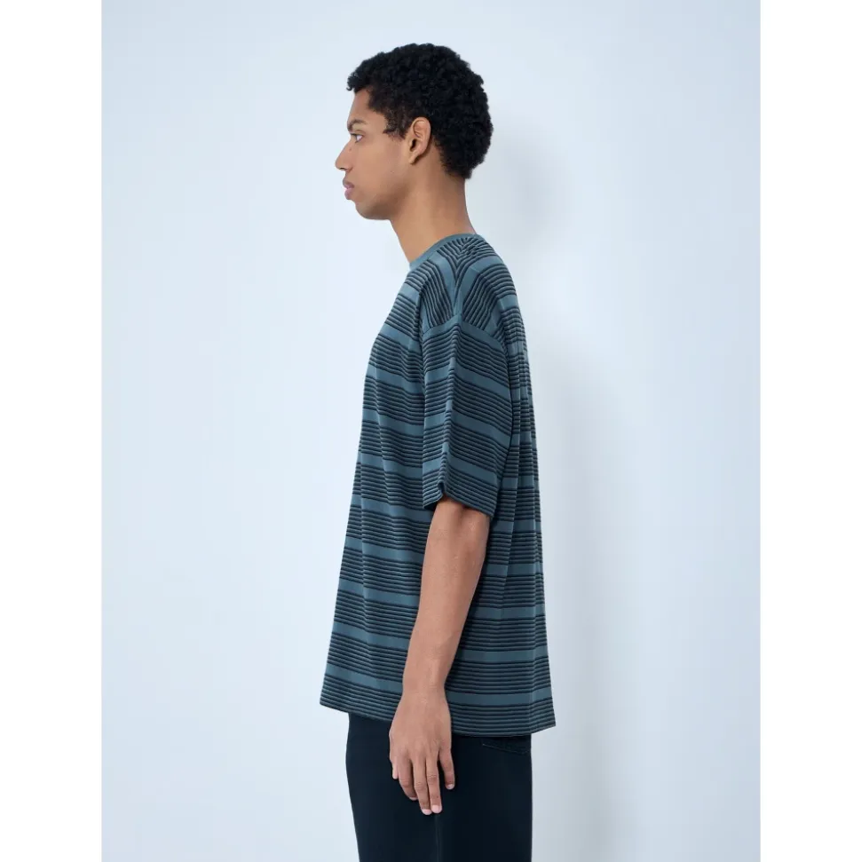 Striped Cotton Jersey T-Shirt