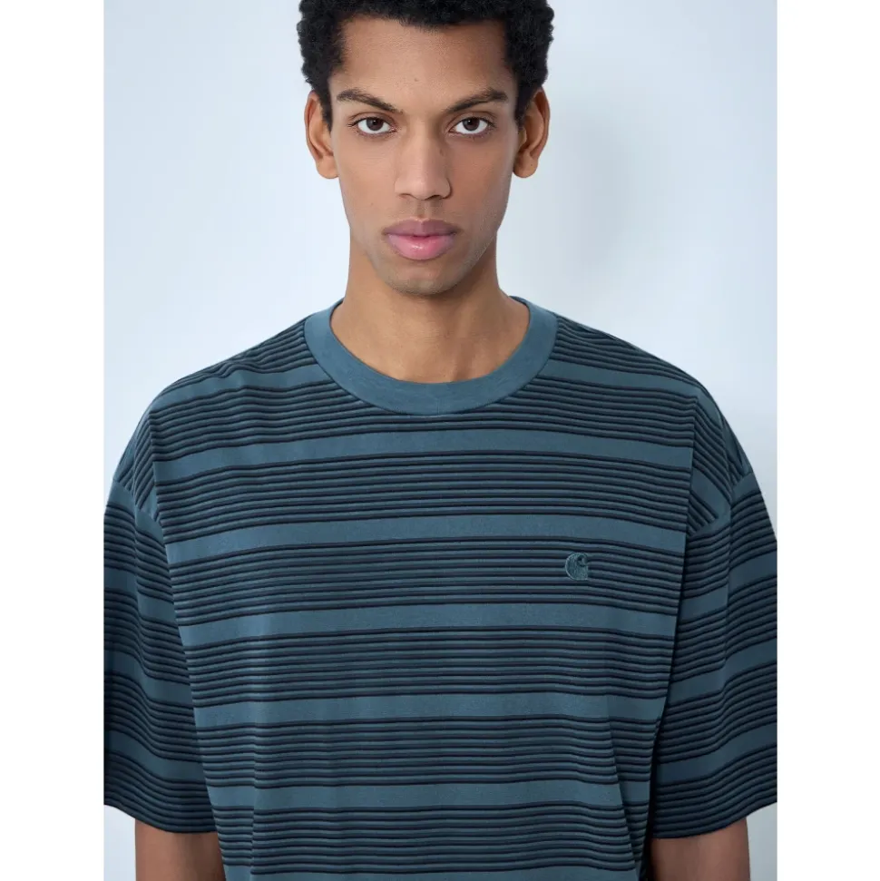 Striped Cotton Jersey T-Shirt
