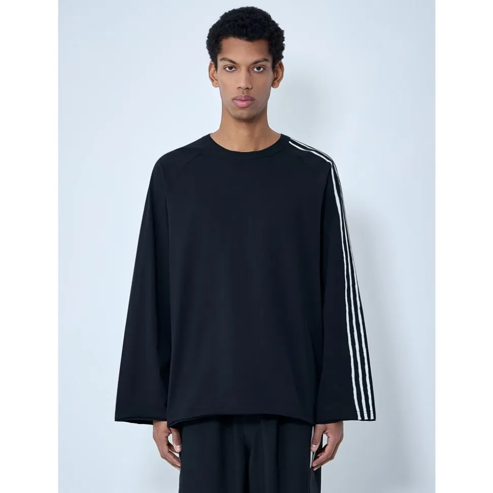 3-Stripes Long-Sleeve Tee