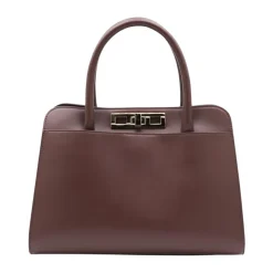 Structured Top Handle Bag
