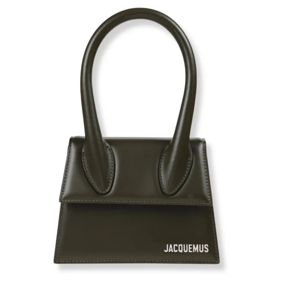Strukturierte Ledertasche mit abnehmbarem Riemen