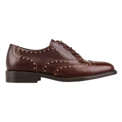 Studded Leather Richelieus