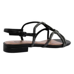 Stylische flache Sandalen