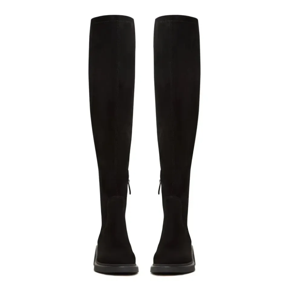Suede Chic Overknee-Stiefel