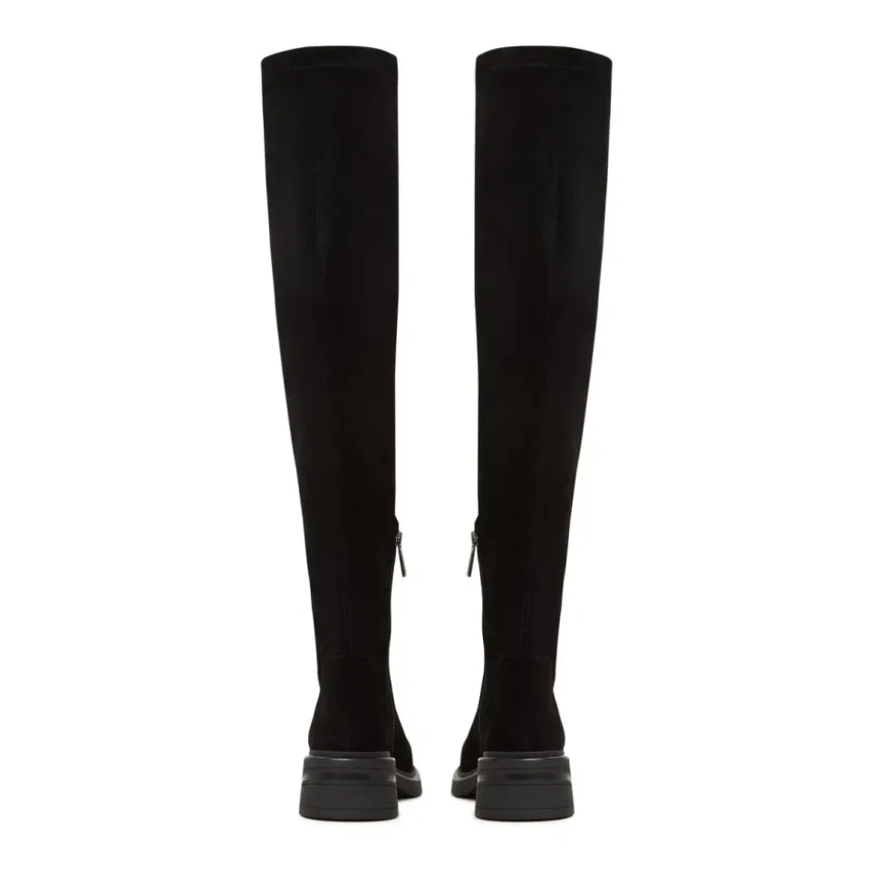 Suede Chic Overknee-Stiefel