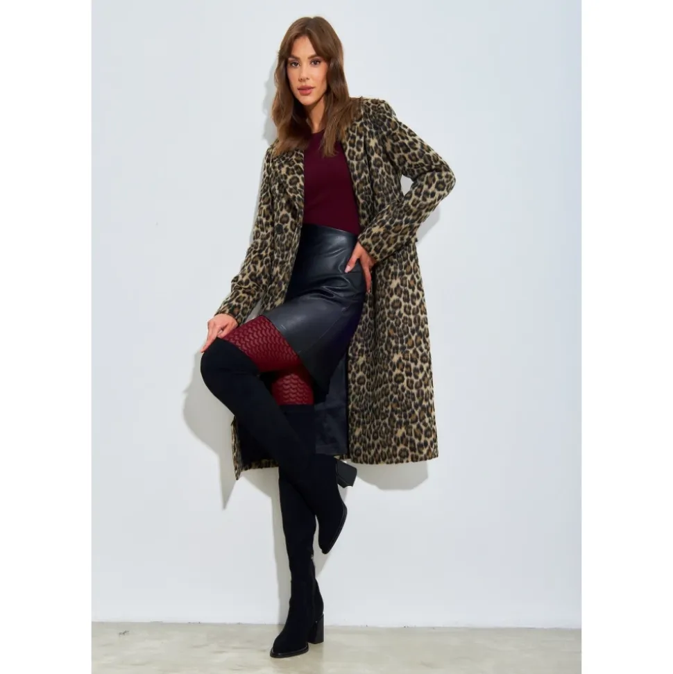 Suede Chic Over-the-Knee Boots - Black