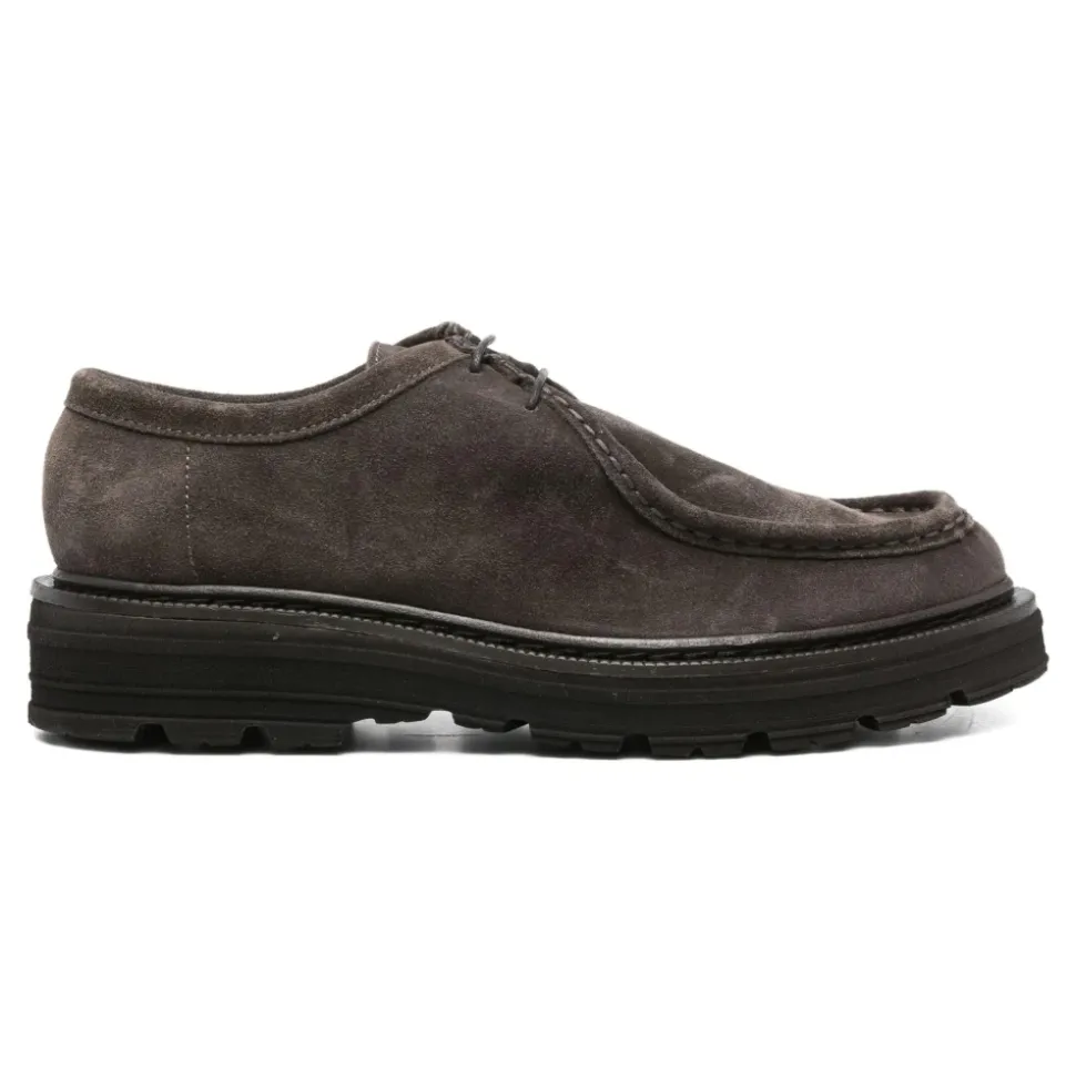 Suede Derby Schuhe