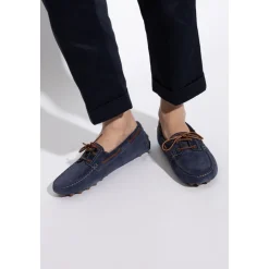Suede Loafers