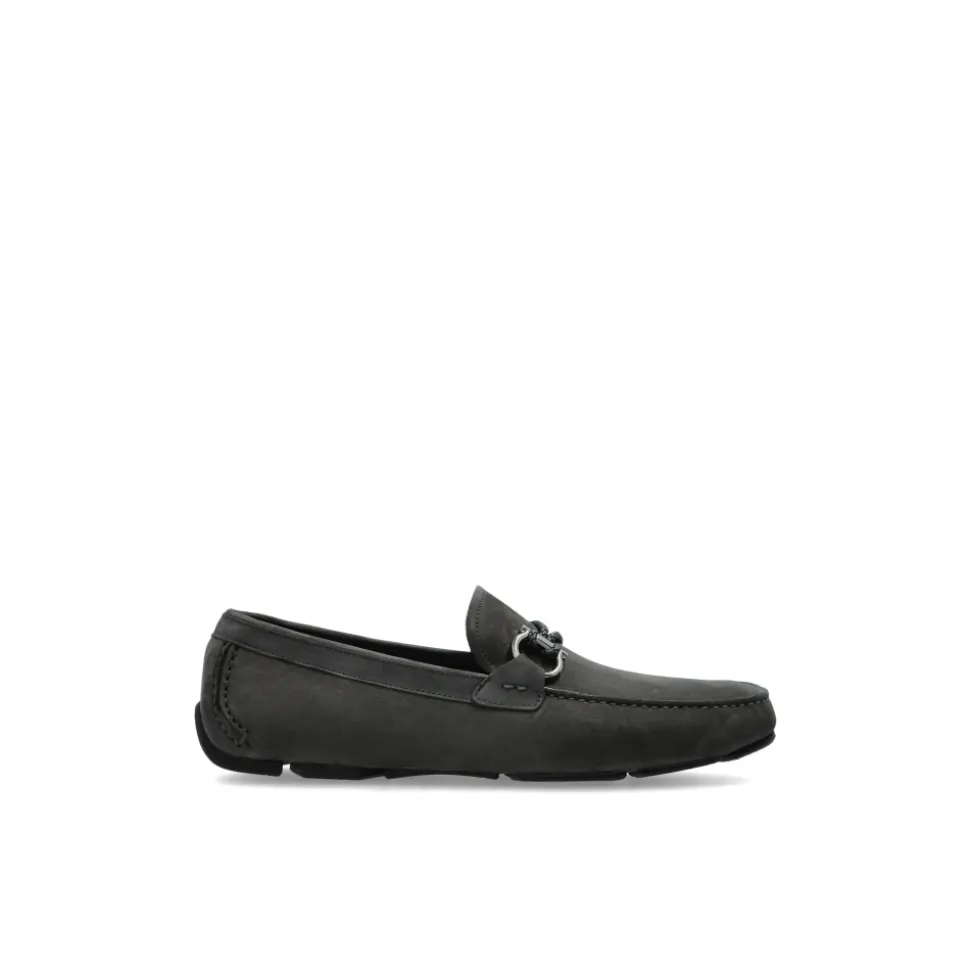 Suede loafers Front