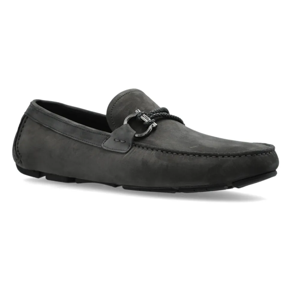 Suede loafers Front