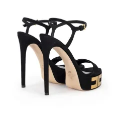Suede Platform Sandal
