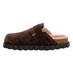 Suede Sabot