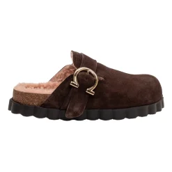 Suede Sabot