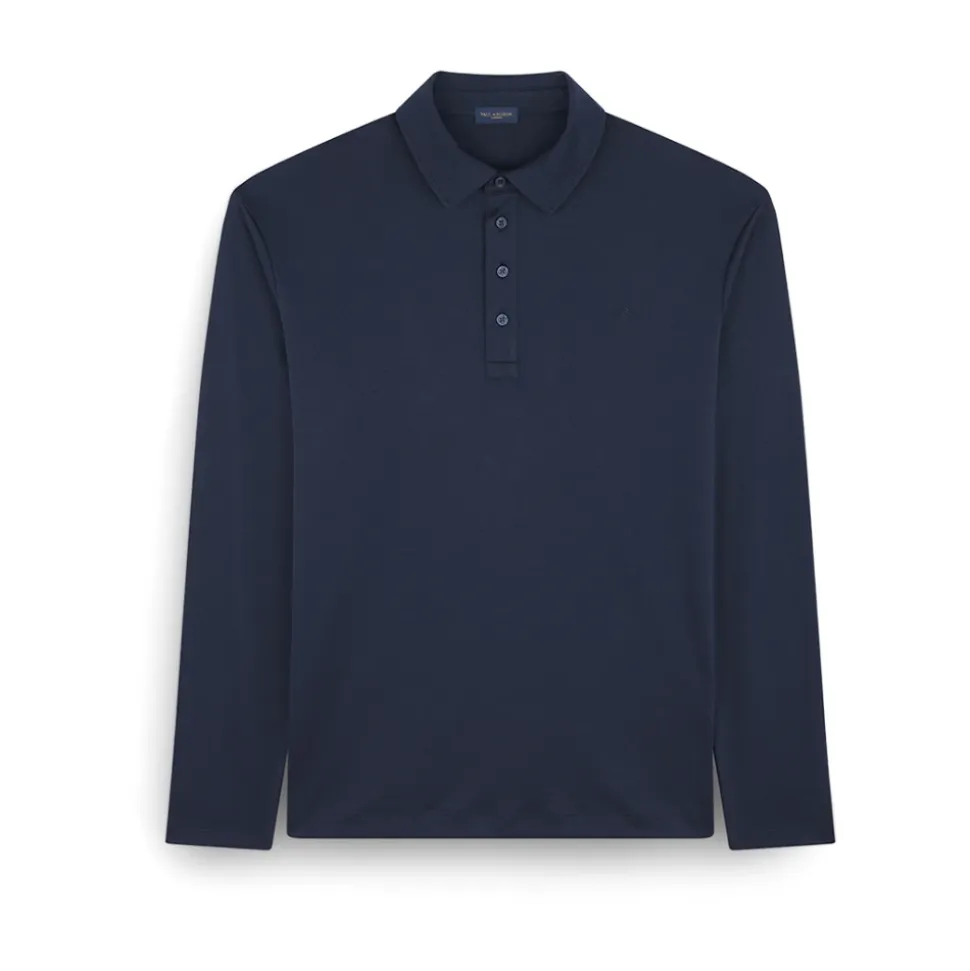 Supima Baumwoll-Jersey-Poloshirt