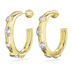 Swarovski Damen Creolen Weiß Gold Dextera 5663261