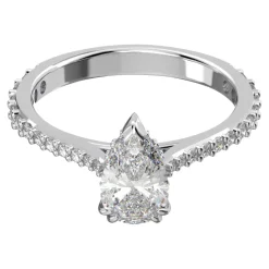 Swarovski Damen Ring Matrix Vittore Weiß