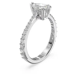 Swarovski Damen Ring Matrix Vittore Weiß
