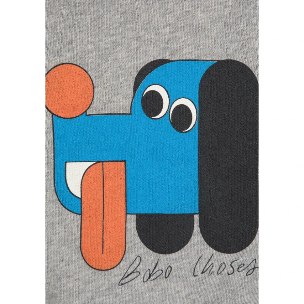 Sweatshirt mit buntem Druck