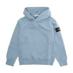 Sweatshirt mit fester Kapuze und Logo-Patch am Ärmel