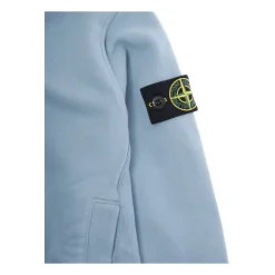 Sweatshirt mit fester Kapuze und Logo-Patch am Ärmel