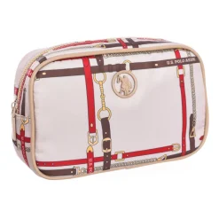 Synthetische Kulturtasche mit Reißverschluss