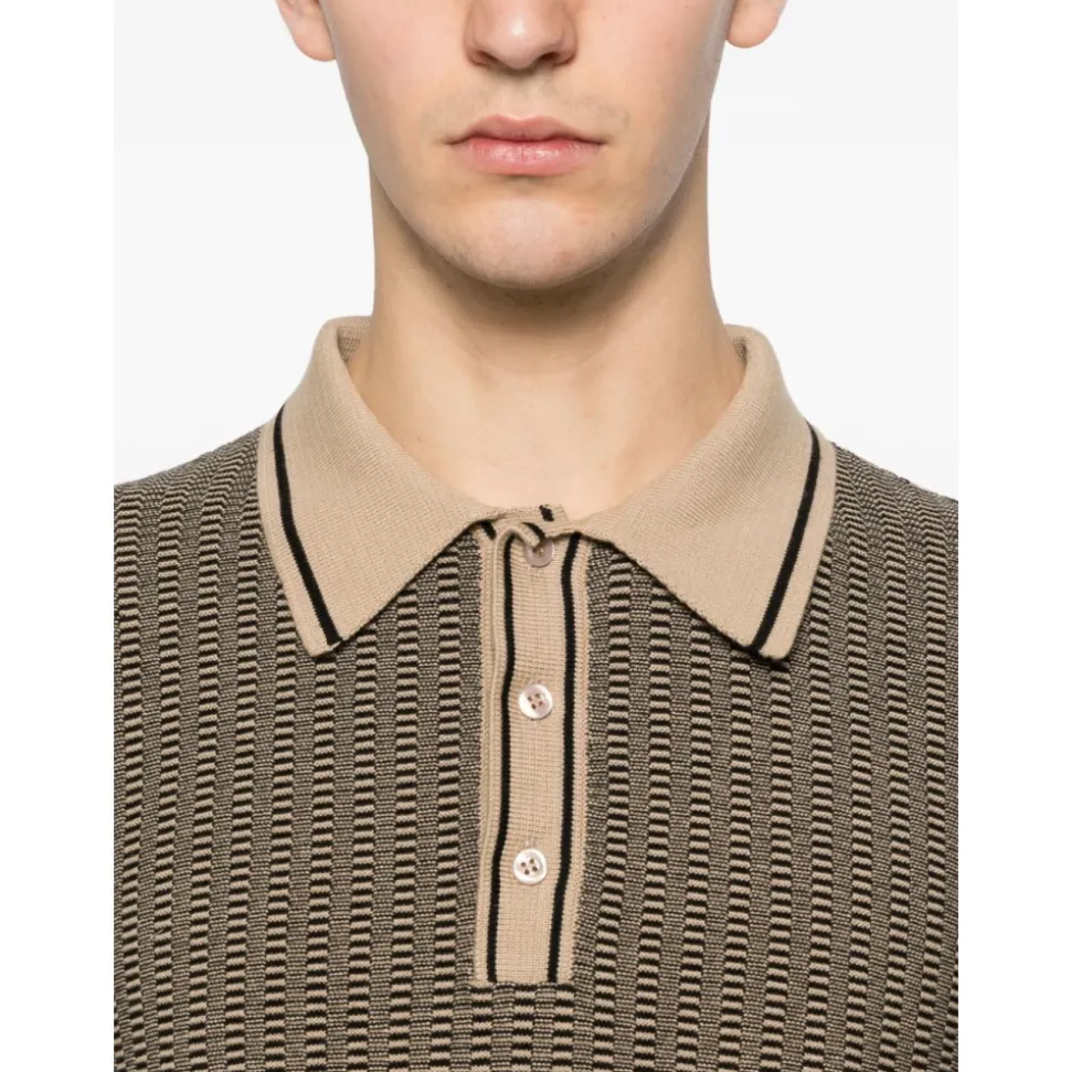 Tagliatore T-Shirts und Poloshirts Schwarz