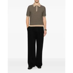 Tagliatore T-Shirts und Poloshirts Schwarz